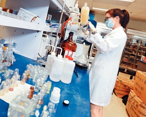 王志剛指香港有強大的科研團隊。資料圖片