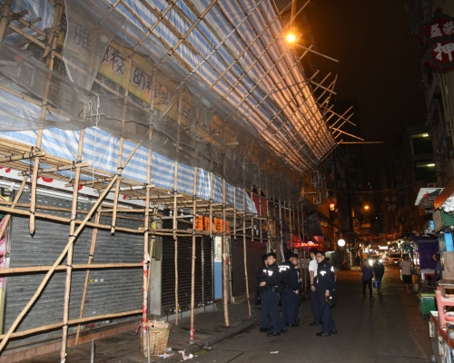 男子報稱旺角新填地街的梯間遇劫。