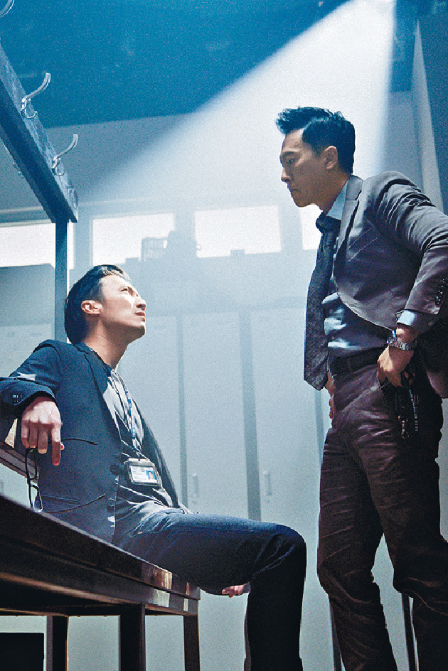 ■子丹和霆鋒難忘與陳木勝合作無間的歲月。