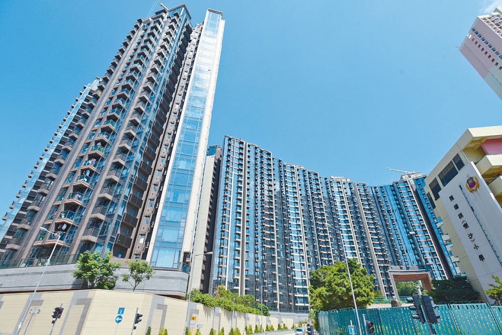 何文田皓畋以都市庭園為屋苑設計風格。