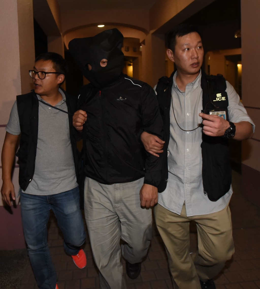 张健华在将军澳寓所被拘捕，2019年被判非礼女学生5项非礼罪成，判囚33个月。