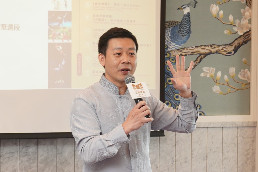 黃宇帆表示，希望活動匯聚本地及國內外功夫愛好者，一同探索香港獨特的武術文化。葉偉豪攝