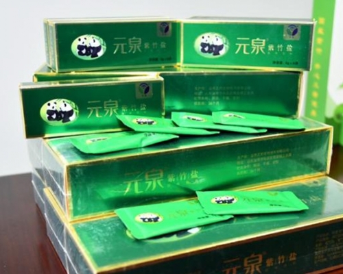 「紫竹鹽」實與一般食用鹽無異。網圖