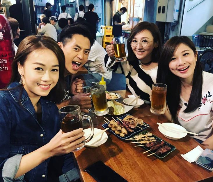 黃心穎、高Ling、森美、麥美恩去日本。