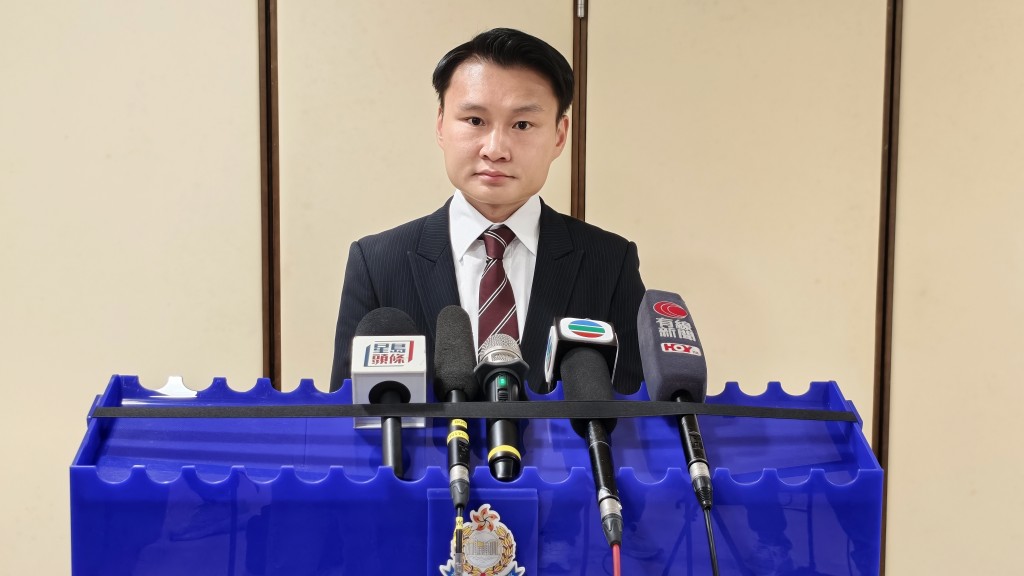 荃灣警區重案組第二隊高級督察張文迪。