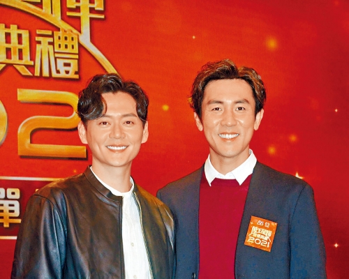 譚俊彥與張振朗既是好友,又是視帝對手。