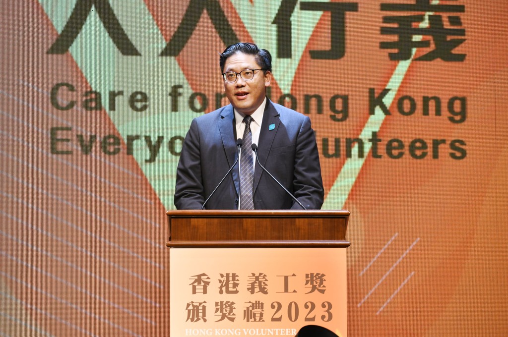 民政及青年事务局副局长梁宏正。何健勇摄