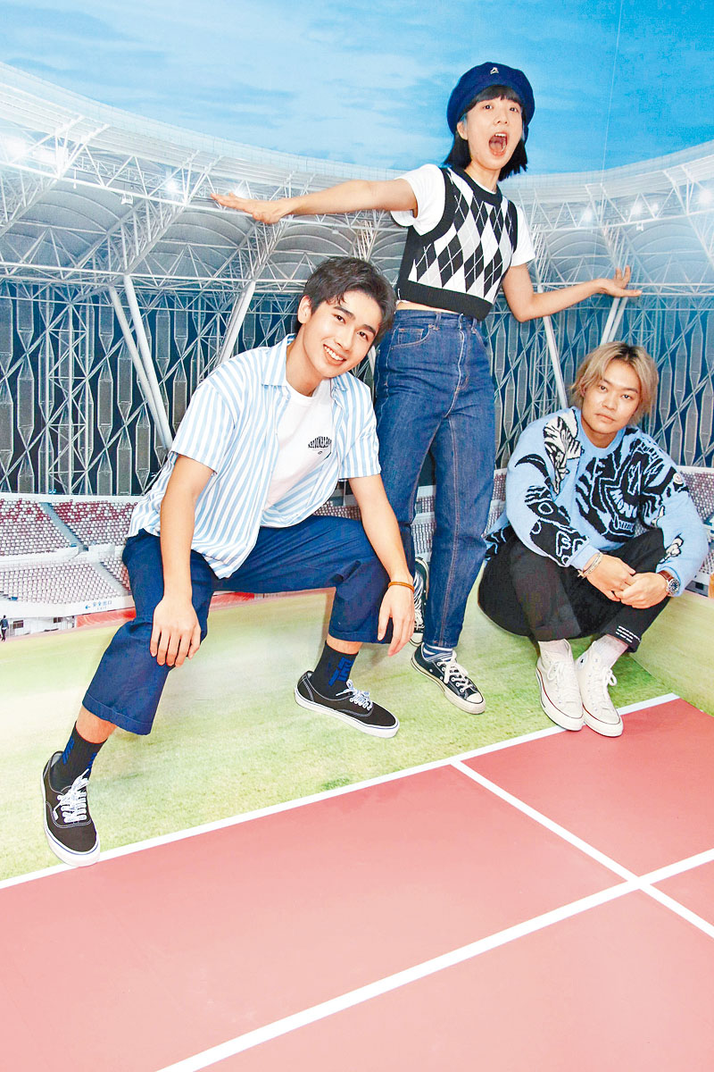 馮皓揚、鍾雪瑩、胡子彤在新戲中的演出各有突破。