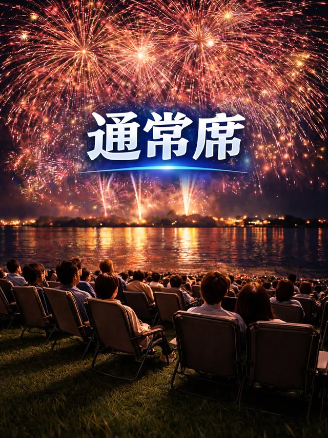 社交媒体帐号曾宣传不同座席的示意图，例如图为通常席（一般座位）。 官方IG