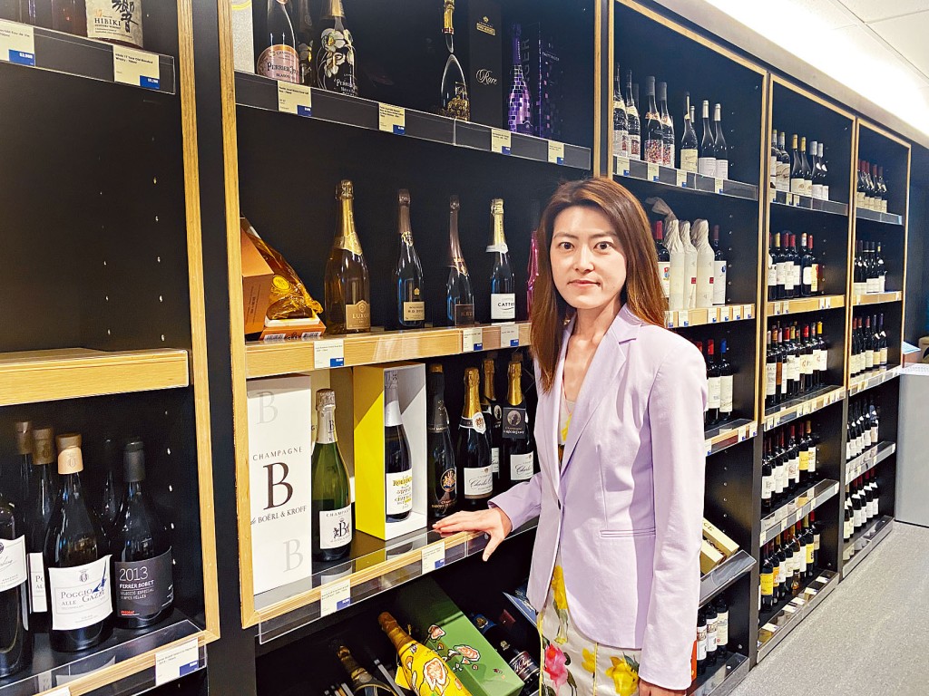 威揚酒業創辦人王姿潞表示,公司正積極開拓網上業務,以及提升產品及服務體驗。