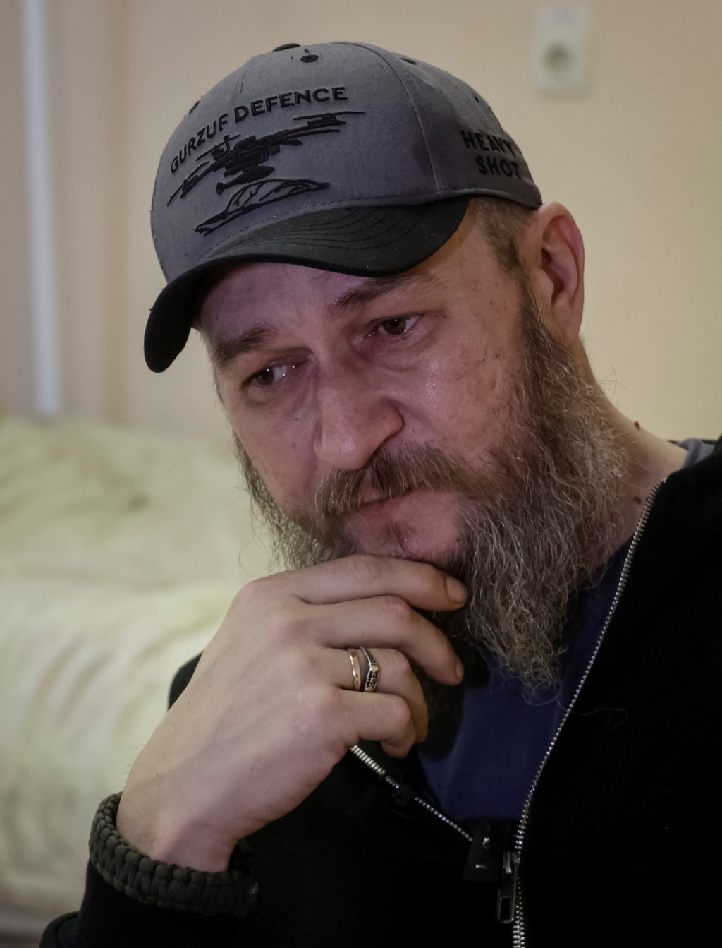 乌军伤兵弗拉森科（Kostiantyn Vlasenko）获无人机从战争前线撤离。 路透社