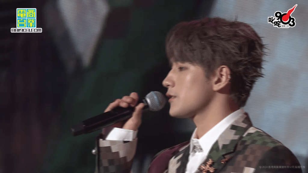 Jeffery魏浚笙表演。 Jeffery魏浚笙表演。