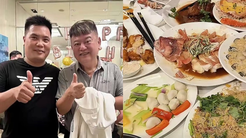 陳百祥夫婦豪宅宴客極盡奢華  別墅曝光外圍氣派不凡景致幽雅  叻哥飲到眼神迷濛不醉無歸