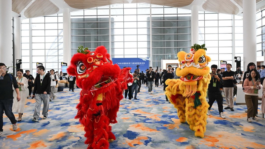 廣州白雲國際機場T3航站樓和第五跑道正式投運。 新華社 廣州白雲國際機場T3航站樓和第五跑道正式投運。 新華社