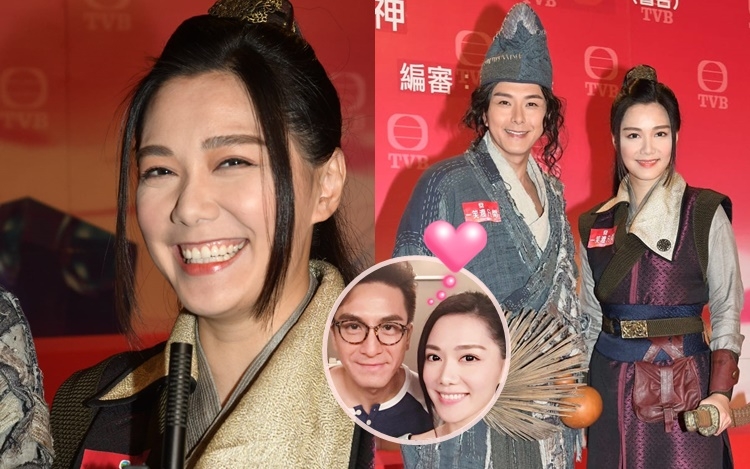 剛公布戀情的湯洛雯直言擔心妹妹欺負男友馬國明。