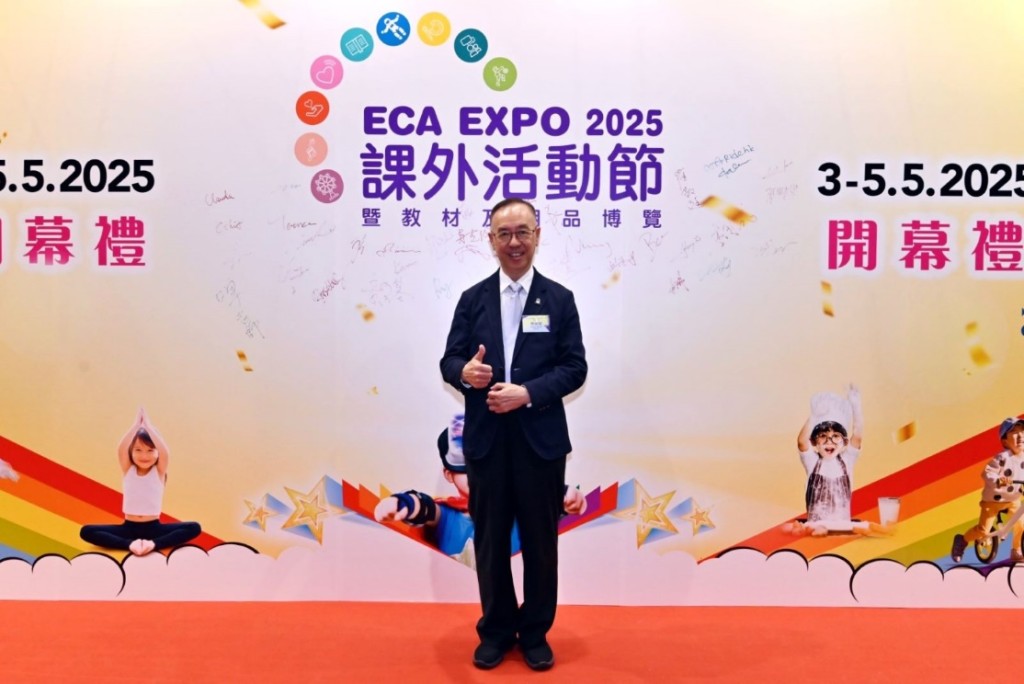 香港資助小學校長會名譽主席梁兆棠表示,青創大賽讓學生有更多展現學習創意的機會。 香港資助小學校長會名譽主席梁兆棠表示,青創大賽讓學生有更多展現學習創意的機會。