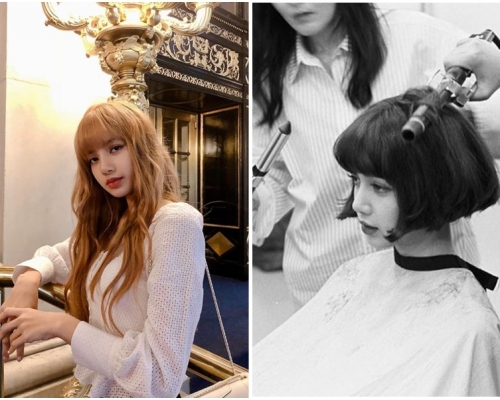 Lisa轉髮型獲網民大讚。網圖