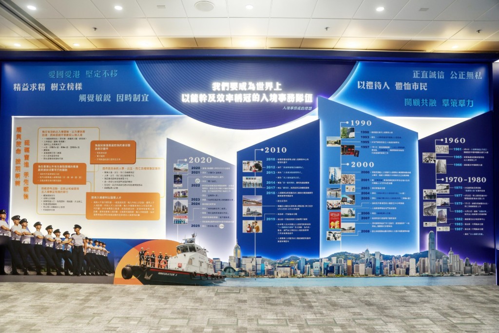 今年是入境處成立65周年,將推出一系列宣傳及紀念活動,藉此推廣入境處的工作,以及加強同市民的聯繫。 今年是入境處成立65周年,將推出一系列宣傳及紀念活動,藉此推廣入境處的工作,以及加強同市民的聯繫。