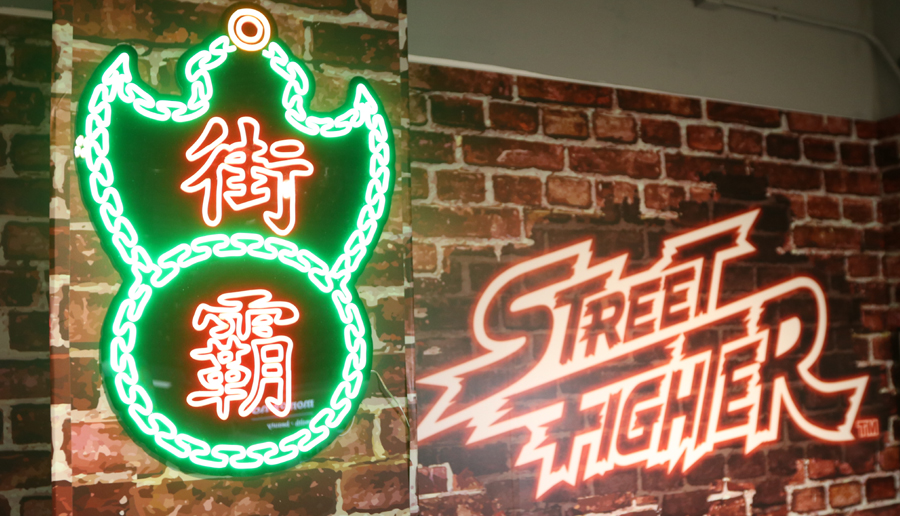 Street Fighter街霸期間限定店重拾當年風靡一時的電動遊戲回憶。