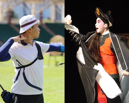 左：湯迦立、譚晴。中大圖片