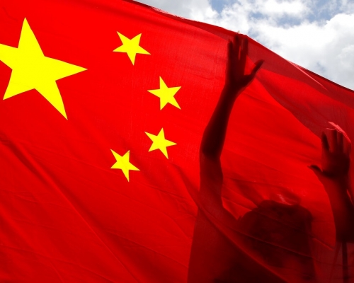 外交部促請美國不要干涉內政。AP圖片
