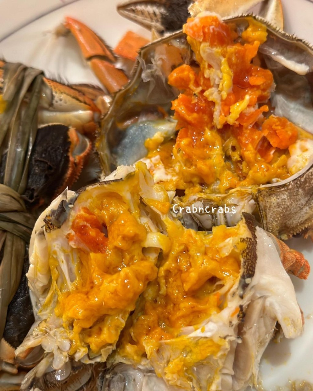 正宗太湖大闸蟹🦀 零售批发专门店（图片来源：IG@crabncrabs）