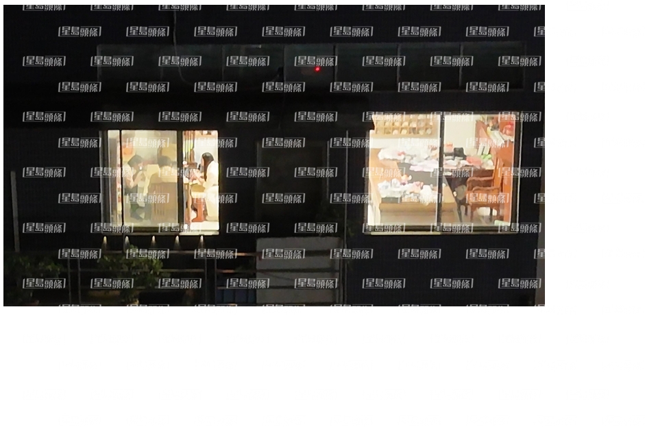 冬至当晚王青霞与疑似老公陈先生与及中年妇人食饭。 