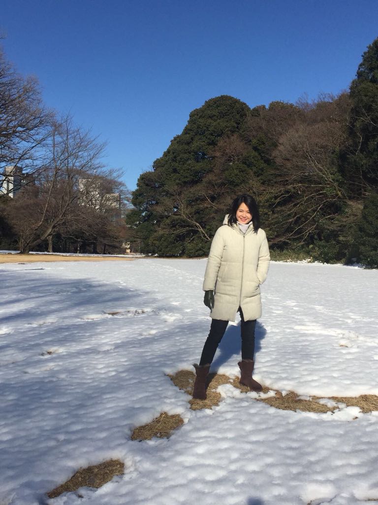 吳美枝有時間便去旅行。