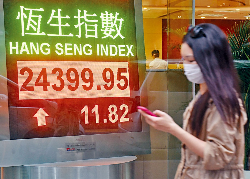 港股連升三日,成交縮至1016億元。