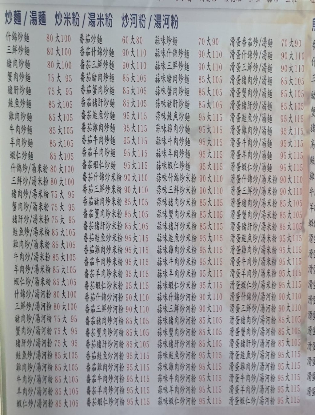 除了炒飯，還有炒粉麵。FB群組「路上觀察學院」圖片