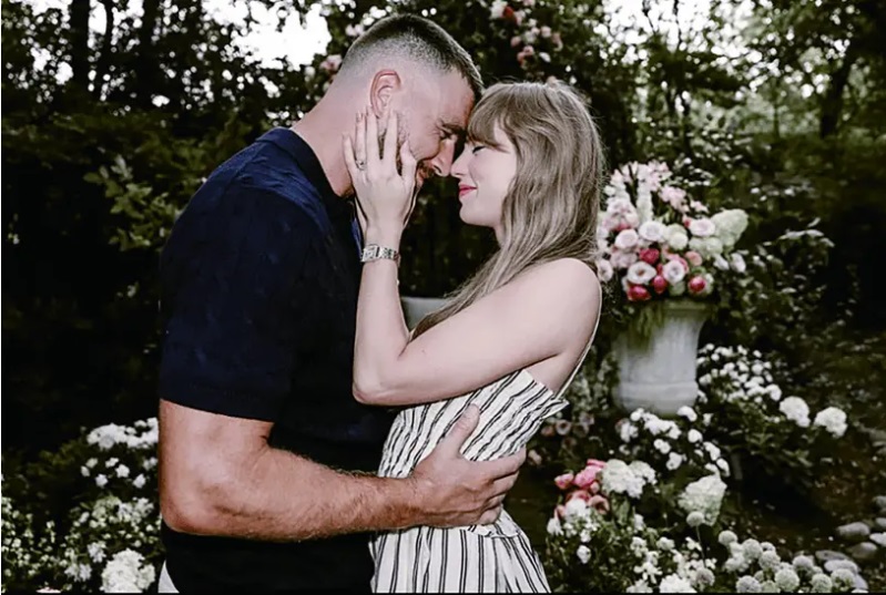 Taylor上月宣布與美式足球員Travis Kelce訂婚，喜訊恐防會進一步刺激視她為「妻子」的狂迷。