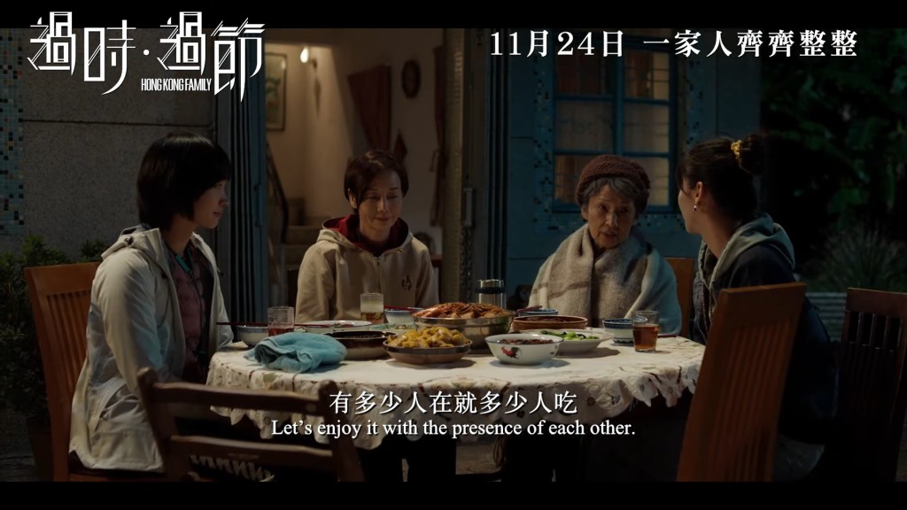 馮素波有份演出上月上映的電影《過時．過節》。