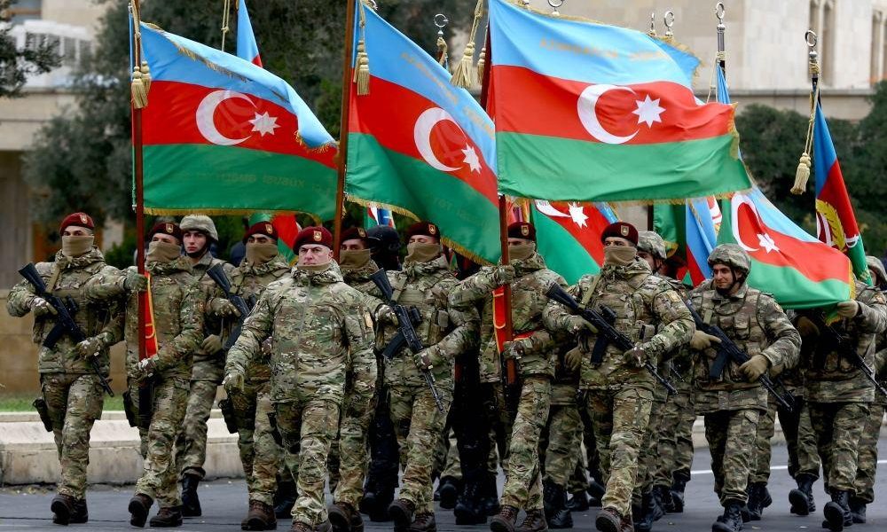 阿塞拜疆武裝部隊。網上圖片