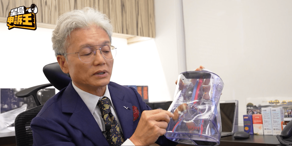 何繼良醫生稱，洗肚是香港病友最常見的洗腎方式。