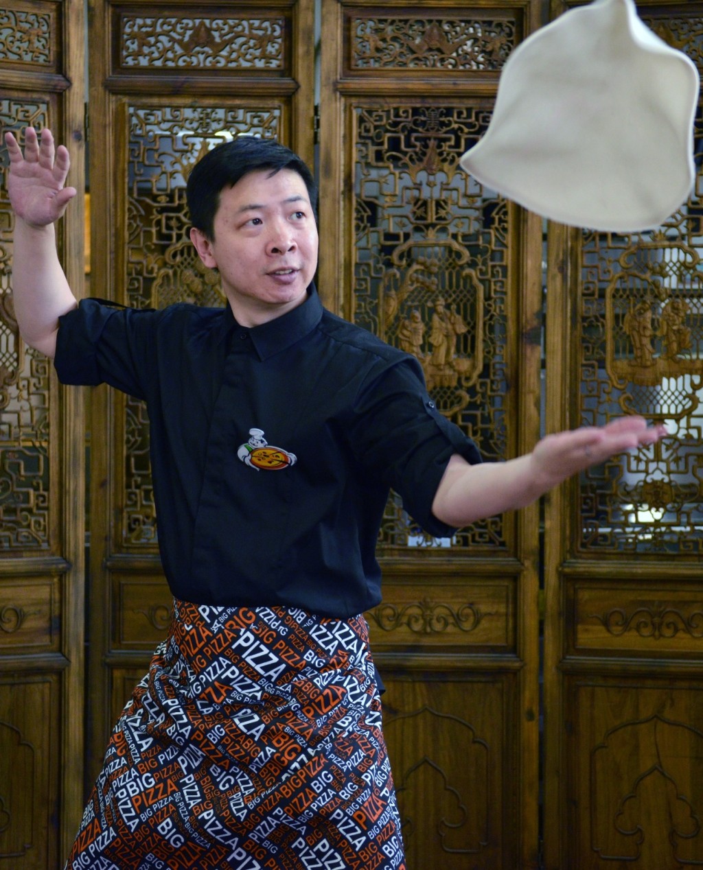 比格比薩創始人趙志強。