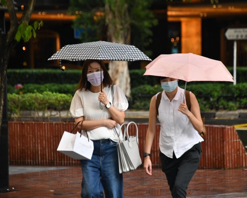 下午香港有雷雨。