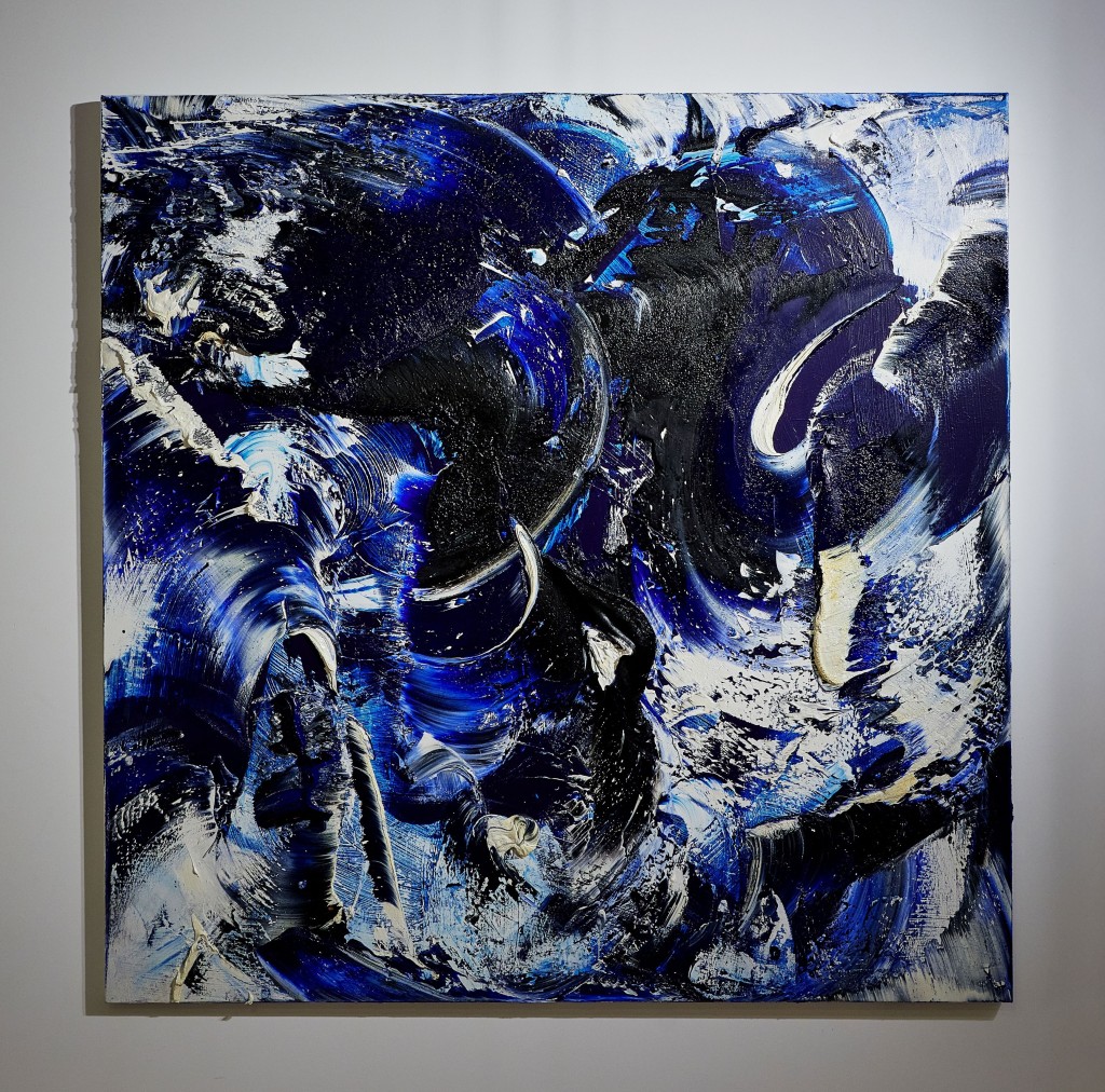 《随处,无处》,2024年作。 《随处,无处》,2024年作。