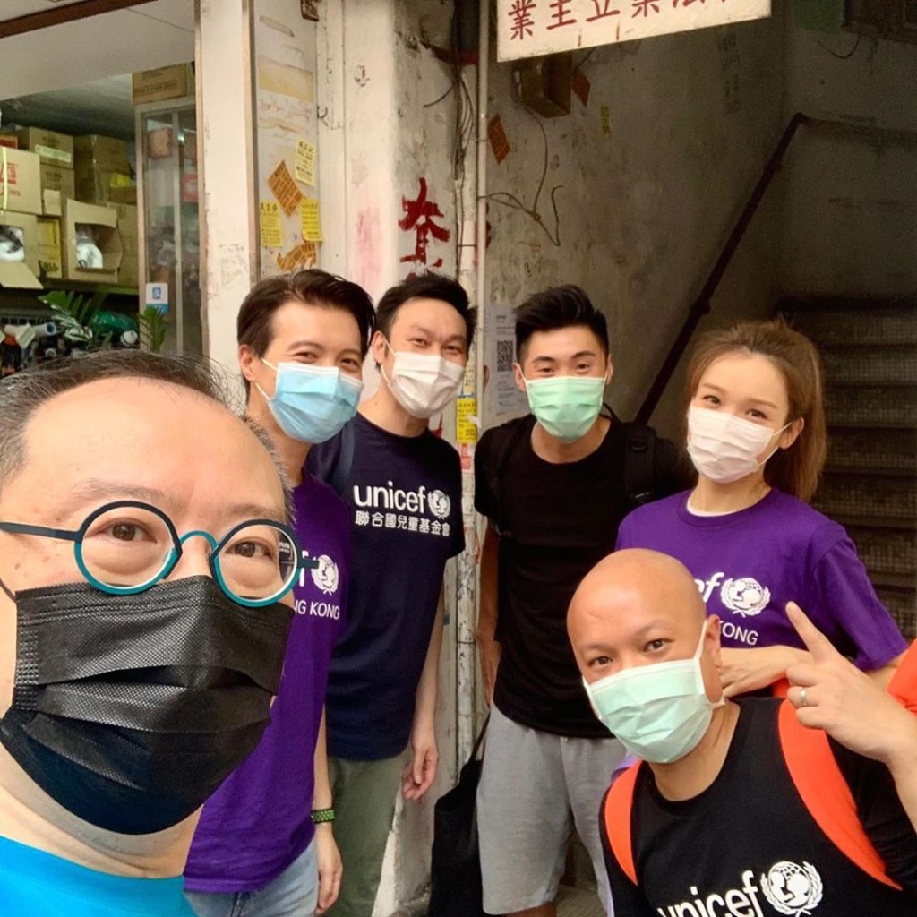 Ali表示好開心識到其他義工。