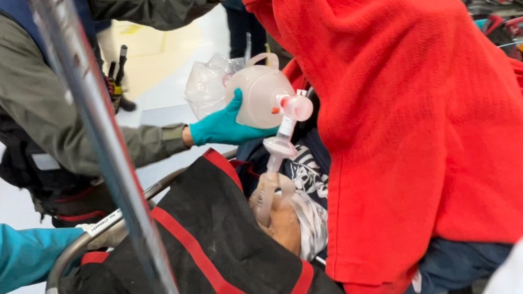 男飛行員當日送院，最終不治。資料圖片  ​