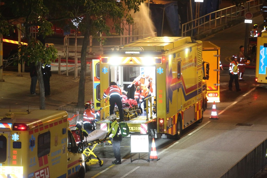 這場大火造成傷亡慘重。黎志偉攝