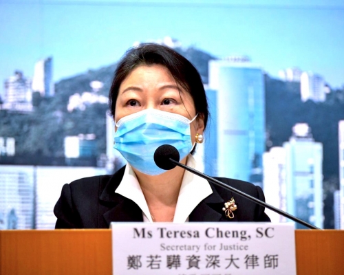 鄭若驊指,美國動用這種絕望和非法的制裁手法,進一步加強其處事正確的信念。資料圖片