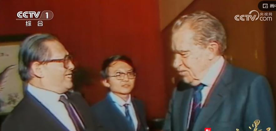 文獻紀錄片《江澤民》回顧江澤民70多年的革命生涯。央視截圖