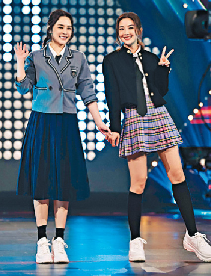 ■Twins戲言將來可能會跳廣場大媽舞。
