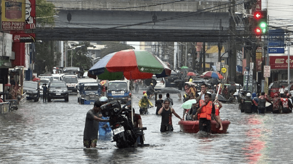 【國際新聞】洪水襲菲律賓最少13人死亡 馬尼拉進入災難狀態