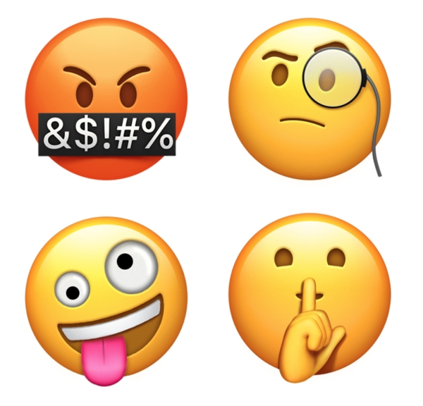 iPhone推超過200個新Emoji,「粗口嬲嬲」吸血殭屍等登場。網上圖片