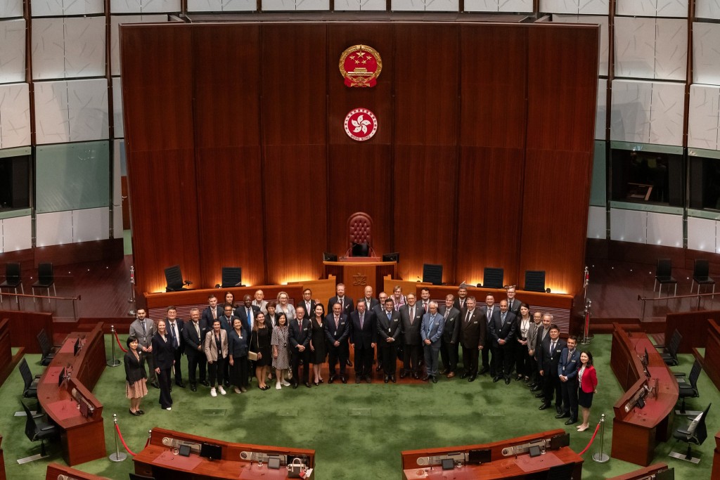 立法會一直積極向外推廣香港作為祖國內地與國際之間「超級聯繫人」的角色。梁君彥FB圖片 立法會一直積極向外推廣香港作為祖國內地與國際之間「超級聯繫人」的角色。梁君彥FB圖片