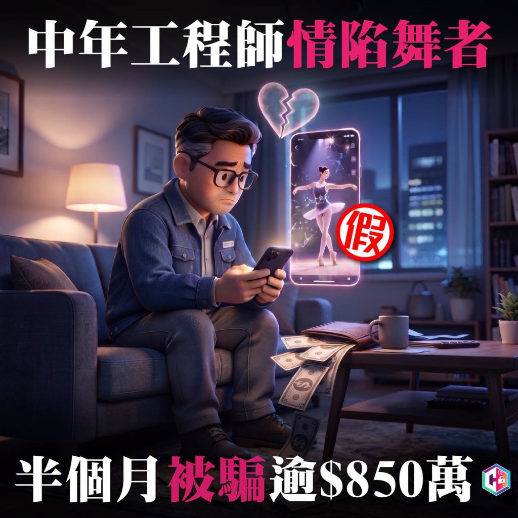 警方周一（10月26日）在防骗专页「守网者」呼吁市民慎防网恋骗局。