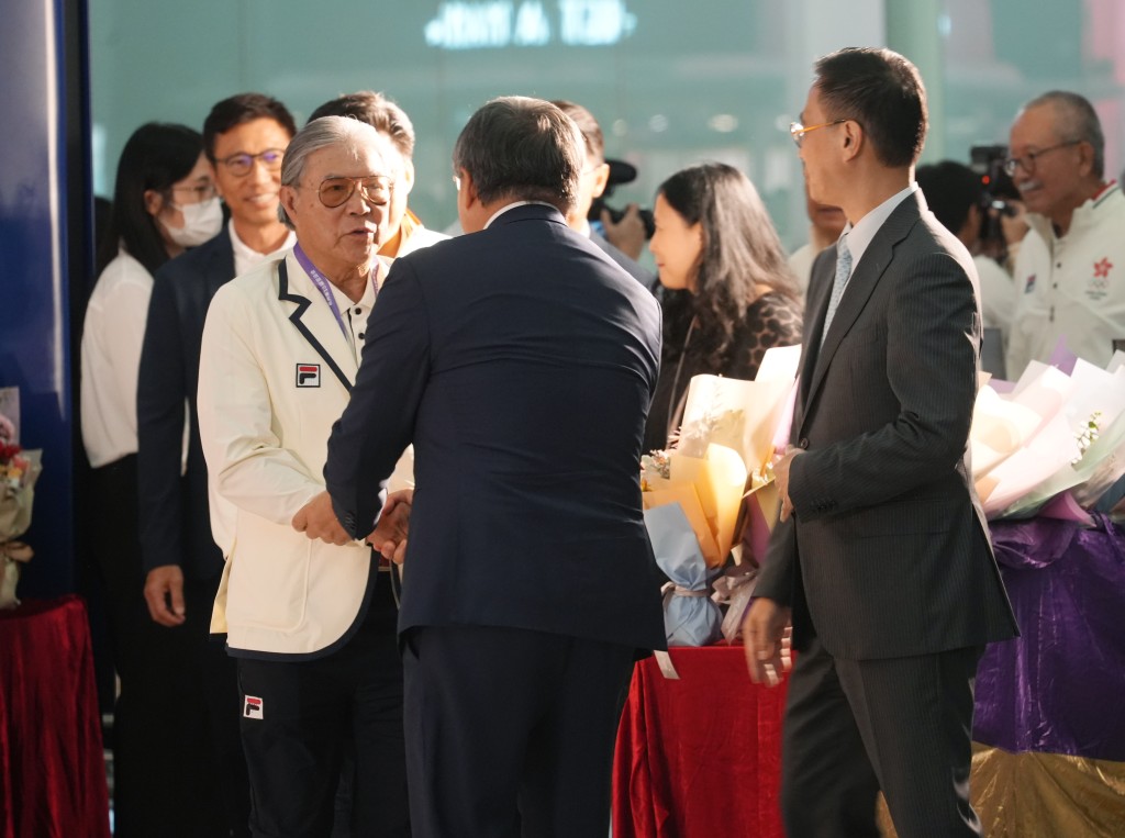 杭州亞運港隊成員今日（9日）凱旋回港，特區政府將在香港國際機場舉行歡迎儀式