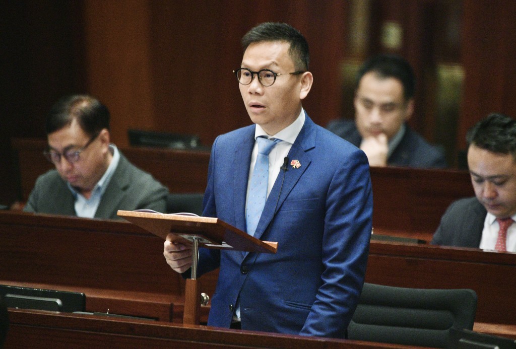 民建聯副主席、立法會議員陳恒鑌。 民建聯副主席、立法會議員陳恒鑌。