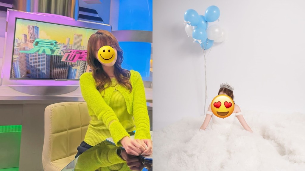 「東張女神」26歲生日大解放暗示恨嫁？  疑收「封胸令」反手曝光低胸婚紗照超震撼